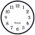 esfera de reloj en numeros romanos y arábigo